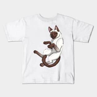 Chocolate Point Shorthair Kids T-Shirt